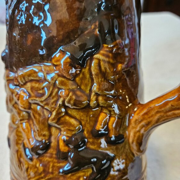 Beer Stein - Handmade - Colonial People Marching - Picture 6 of 7